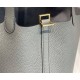 Hermes Hermès Picotin 18 Togo Grey Gold Hardware Hand-Stitched