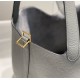 Hermes Hermès Picotin 22 Togo Grey Gold Hardware Hand-Stitched