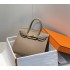 Hermes Hermès Birkin 30 Epsom External Stitching Grey Gold Hardware Hand-Stitched