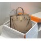 Hermes Hermès Birkin 30 Epsom External Stitching Grey Gold Hardware Hand-Stitched