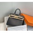 Hermes Hermès Birkin 30 Epsom External Stitching Black Gold Hardware Hand-Stitched