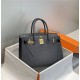 Hermes Hermès Birkin 30 Epsom External Stitching Black Gold Hardware Hand-Stitched