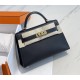 Hermes Hermès Mini Kelly 2 19 Epsom Black Gold Hardware Hand-Stitched