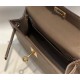 Hermes Hermès Mini Kelly 2 19 Epsom Grey Gold Hardware Hand-Stitched