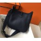 Hermes Hermès Evelyne 29 Togo Black Silver Hardware Hand-Stitched