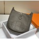 Hermes Hermès Evelyne 29 Togo Dark Grey Silver Hardware Hand-Stitched