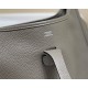 Hermes Hermès Evelyne 29 Togo Dark Grey Silver Hardware Hand-Stitched