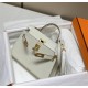 Hermes Hermès Mini Kelly 2 19 Crocodile Skin Pattern White Gold Hardware Hand-Stitched