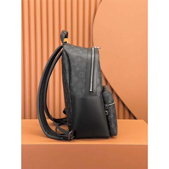 Louis Vuitton Discovery Small Backpack in Monogram Eclipse Black (M22558): 29x38x20 cm