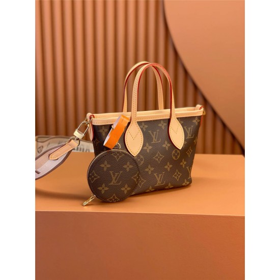 Louis Vuitton Neverfull BB New Handbag (M46705): Size - 24x9x14cm