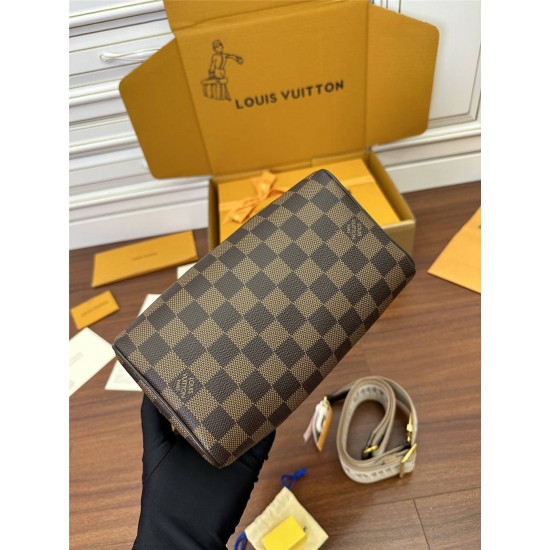 Louis Vuitton Speedy Bandoulière 20 Handbag (M40489): Monogram Canvas, Size - 20.5x13.5x12cm