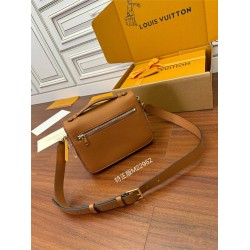 Louis Vuitton OXFORD Handbag (M22952) - Brown: Soft Grained Leather, Size - 22x16x9.5cm