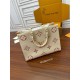 Louis Vuitton ONTHEGO Medium Handbag (M21575): Monogram Empreinte Embossed Leather, Size - 35x27x14cm