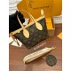 Louis Vuitton Neverfull BB New Handbag (M46705): With added zipper, New wide shoulder strap, Size - 24x9x14cm