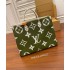 Louis Vuitton Denim Blue Checkered ONTHEGO Handbag (M44571): Extra-large Monogram Print, Mini Monogram Trim, Size - 41x34x19cm