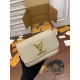 Louis Vuitton LOCKME TENDER Handbag (M58554) - Gray-Brown: Soft Grained Calfskin, Size - 19x13x8cm