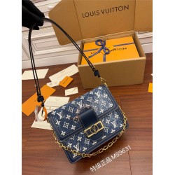 Louis Vuitton DAUPHINE Medium Handbag (M59631): Size - 25x17x10.5cm