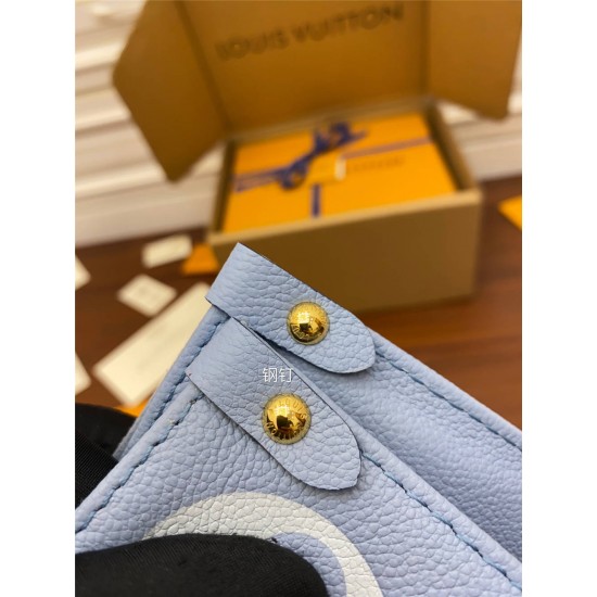 Louis Vuitton ONTHEGO Medium Handbag (M45718) - Blue (By The Pool Capsule Collection): OnTheGo Medium Tote Bag, Size - 35x27x14cm