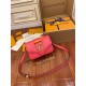 Louis Vuitton M55949 Peony Pink LV PONT 9 Handbag: LV Pont 9 Handbag made of smooth leather, Size - 23x15x8cm