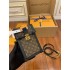 Louis Vuitton M63913 Monogram Trunk Vertical Chain Bag: Monogram Reverse Canvas, Size - 11.0x17.5x3.5cm