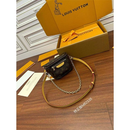 Louis Vuitton MINI BUMBAG Handbag (M82335): Size - 17x12x9.5cm