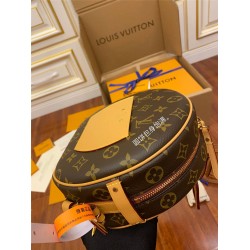 Louis Vuitton BOITE CHAPEAU SOUPLE (M52294) Small - 2020SS Fashion Show Nicolas Ghesquière: Size - 18x17x7cm