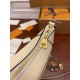 Louis Vuitton BAGATELLE Handbag (M46099) White: Size - 22x14x9cm