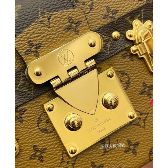 Louis Vuitton M44154 Classic Soft Trunk bag: Monogram Reverse Canvas, Size - 20.0x12.5x5.0cm