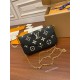 Louis Vuitton M80482 Black Pochette FÉLICIE Felicie Chain Bag: Size - 21x12x3cm