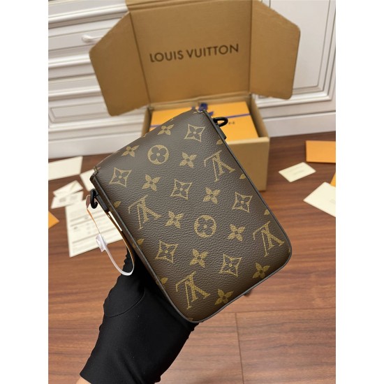 Louis Vuitton S-LOCK VERTICAL Mini Handbag (M81522) Monogram S-Lock Vertical: Size - 12x19x7cm