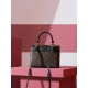 Louis Vuitton LOCKY BB Handbag (M44141) Black: Size - 21x17x8cm