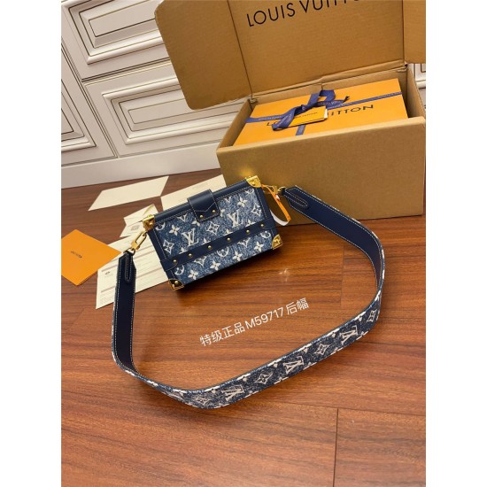 Louis Vuitton PETITE MALLE Handbag (M59717): Size - 20x12.5x5cm