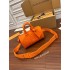 Louis Vuitton KEEPALL BANDOULIÈRE 25 Handbag (M20930) Orange: Mini version of the Keepall collection, Size - 25x15x11cm