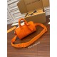 Louis Vuitton KEEPALL BANDOULIÈRE 25 Handbag (M20930) Orange: Mini version of the Keepall collection, Size - 25x15x11cm