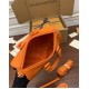 Louis Vuitton KEEPALL BANDOULIÈRE 25 Handbag (M20930) Orange: Mini version of the Keepall collection, Size - 25x15x11cm