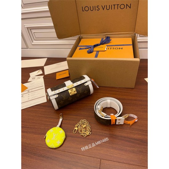 Louis Vuitton PAPILLON TRUNK Handbag (M81485) Papillon Trunk: Size - 19x9x9cm