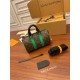 Louis Vuitton KEEPALL BANDOULIÈRE 25 Handbag (M46249) Green: Size - 25x15x11cm