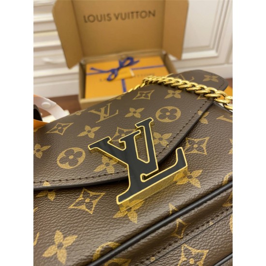 Louis Vuitton PASSY Chain Bag (M45592) Chain Bag: Size - 24x17x12cm