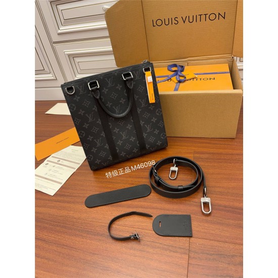 Louis Vuitton M46098 Sac Plat Cross Handbag: Size - 26x28.5x6cm