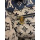 Louis Vuitton ONTHEGO Medium Handbag (M59608) Onthego Monogram Embossed Denim: Size - 31x24x14cm