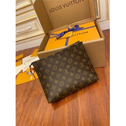 Louis Vuitton M47542 Green Three-in-One Handbag: Monogram Vanity Case: Size - 26x20x5cm