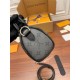 Louis Vuitton Keepall XS Handbag (M45947) Black Monogram: Size - 22x12x9cm