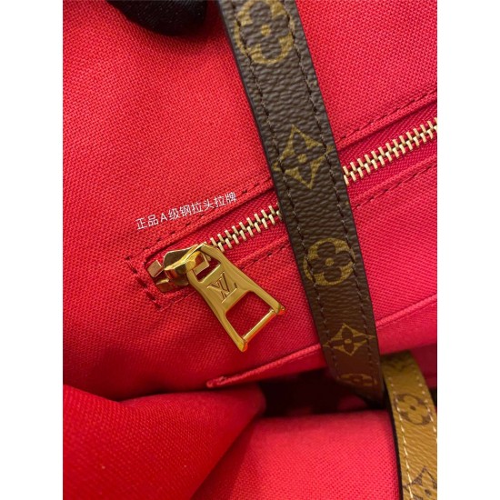 Louis Vuitton M44576 Monogram Long Shoulder Strap for Onthego Handbag: Monogram 41x34x19cm