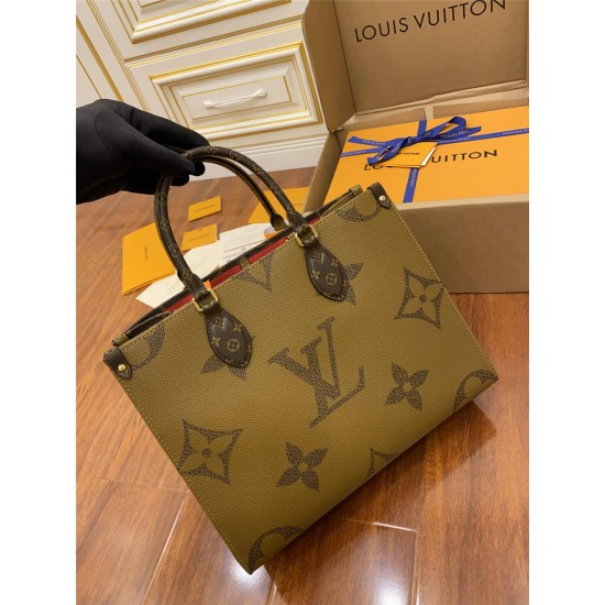 Louis Vuitton ONTHEGO Medium Handbag (M45039) Onthego Medium Handbag Monogram: Size - 35x27x14cm