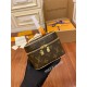 Louis Vuitton M44936 Nice Nano Cosmetic Bag with Monogram: Size - 14x10.2x8.5cm