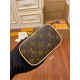 Louis Vuitton M44936 Nice Nano Cosmetic Bag with Monogram: Size - 14x10.2x8.5cm