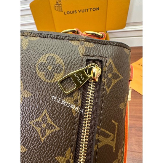 Louis Vuitton POCHETTE MÉTIS Metis EAST WEST Handbag (M46279) Monogram: Size - 21.5x13.5x6cm