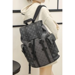 Louis Vuitton Christopher Backpack (N45419) Monogram Eclipse Black, Black: Size - 41x48x13cm