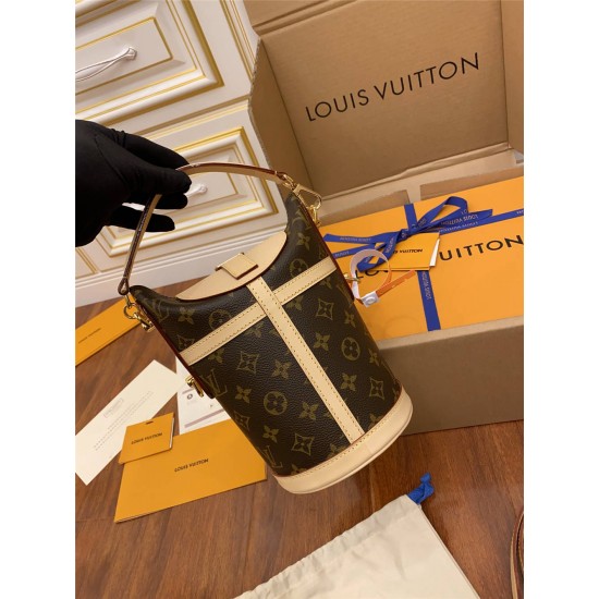 Louis Vuitton M43587 Duffle Bag Nicolas Ghesquière Design: Size - 22x23x14cm