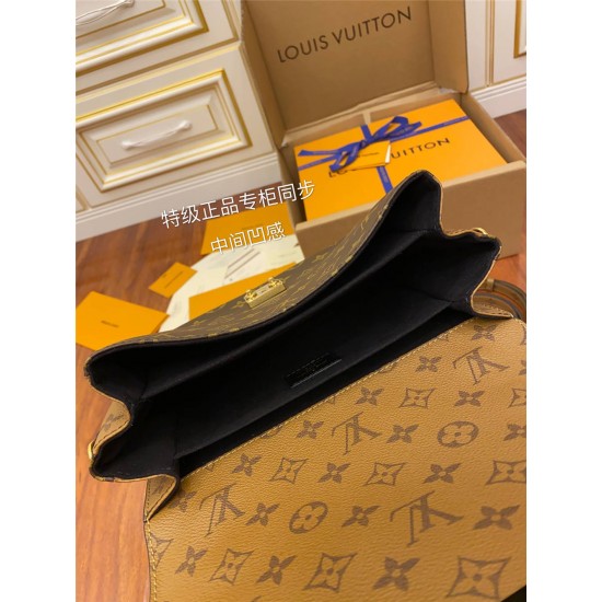 Louis Vuitton M44875 Monogram Messenger Bag POCHETTE MÉTIS Metis Handbag: Size - 25.0x19.0x7.0cm